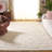 Jennaka Hand Tufted Wool/Cotton Polka Dots Rug in Ivory-2001480698