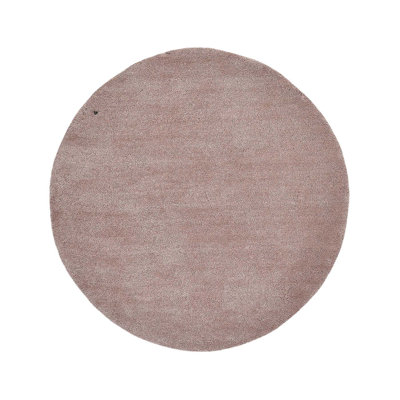 Solid Colour Hand Woven Area Rug