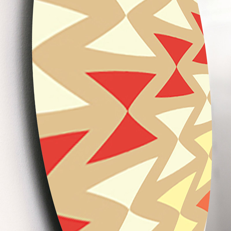 Abstract Wall Decor on Metal