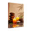Bain et lessive Bougies Pierres Bambou Feuilles Salière Bol Réflection-968436956