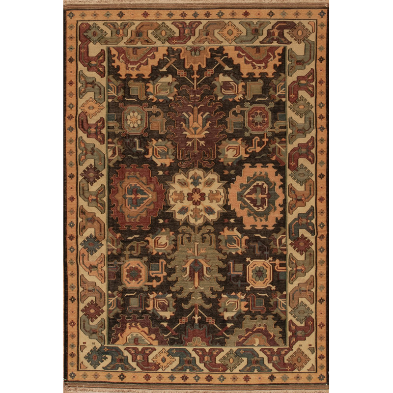 Discovery Hand Knotted Wool Area Rug