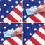 Linge de table patriotique