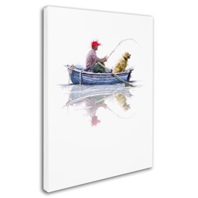 Armand 'Fisherman 2' Print on Canvas