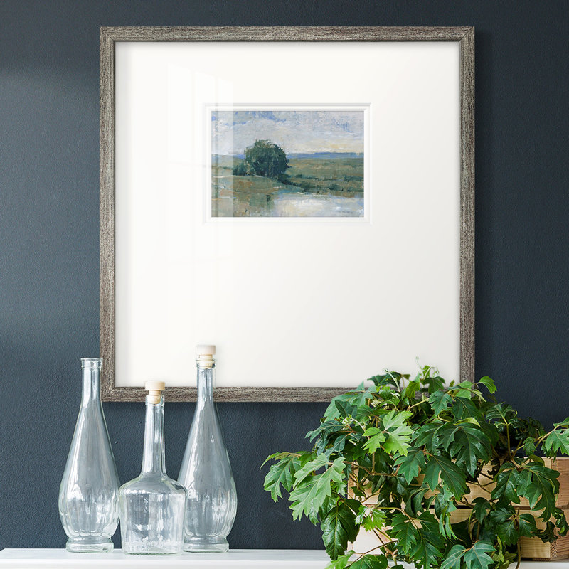 RIVerbank Impression I - impression d'un seul cadre photo, H 21 po x l 21 po x P 1,25 po