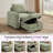 40.94'' Upholstered Pull-Out Accent Chair, Convertible Sleeper Chair-430605723