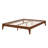 Wood Platform Bed Frame, With Wood Slat Support-529937042