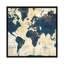 « square map collage square », impression sur toile-32119823-72074006-72074011