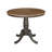 Gadmann Pedestal Extendable Solid Wood Dining Set-86448351-129680214