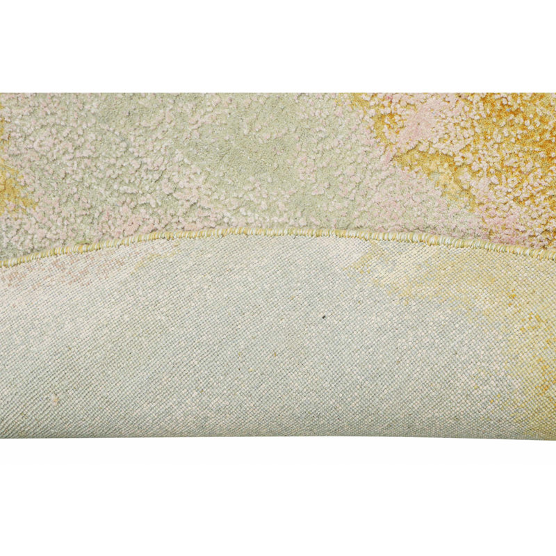 Abstract Area Rug, Round 8'