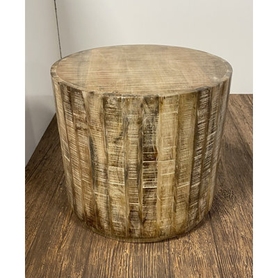 Fortinbras Solid Wood End Table