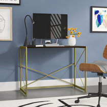 Murrayville Reversible Desk Ebern Designs Color: Brown - Black