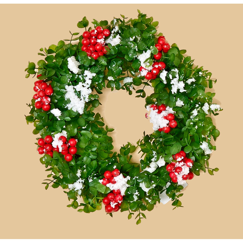 Faux Plastic 11'' Wreath