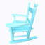 Chaise berçante intérieure ou extérieure-431650221