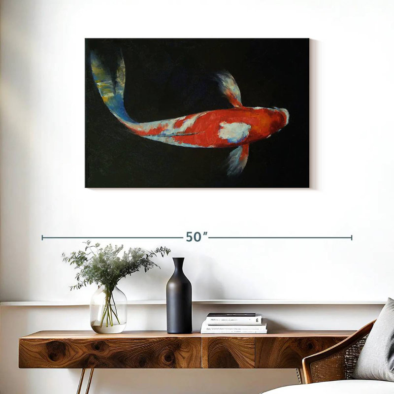 Brampt Koi, 24" H x 36" W