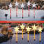 Paquet de 5 lumières de chemin de Noël pour l'extérieur