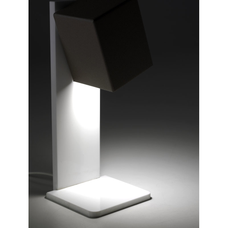 Novelty Lamp, White, 30cm H x 9cm W x 12cm D