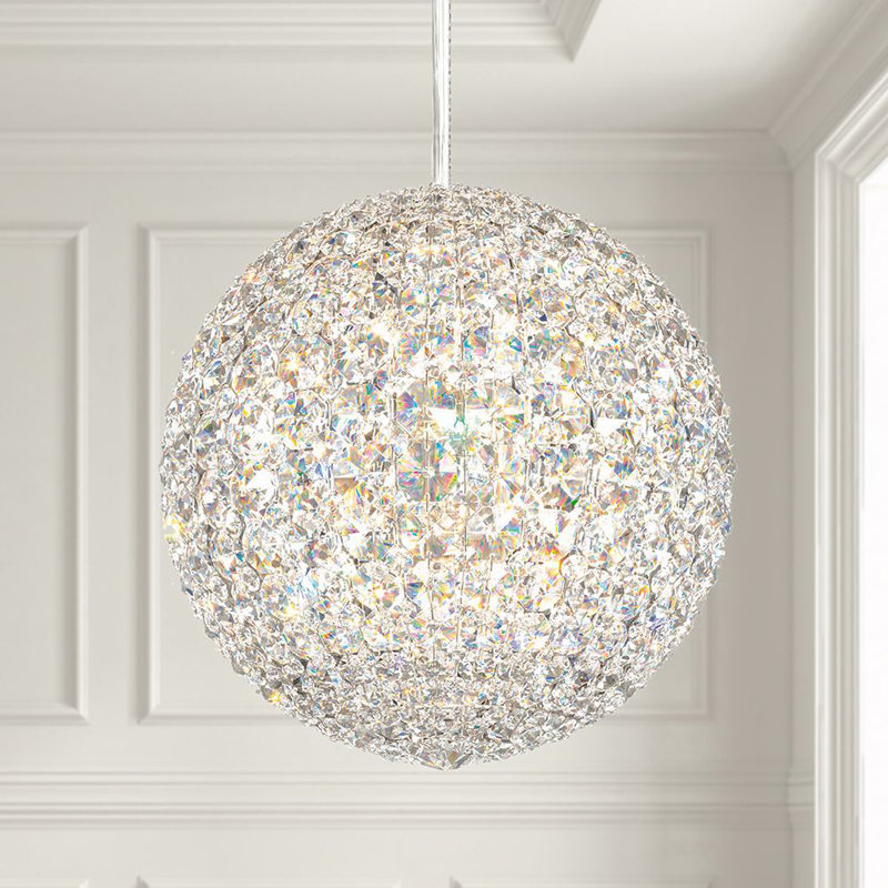 Da Vinci 16 - Light Pendant, Heritage Crystal
