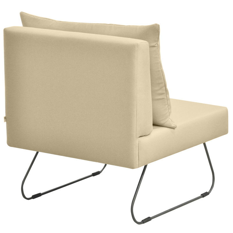 Sit Upholstered Accent Chair, Cream