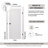 Avon 10 Lite Solid Manufactured Wood and Glass Paneled Prefinished Standard Door-88709537-88709538-91674201