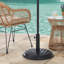 Base de parasol pour patio en acier 33 lb Sunjoy Universal