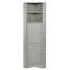 Grande armoire d'angle pour salle de bain avec portes et tablettes réglables pour la salle de bain-432730591