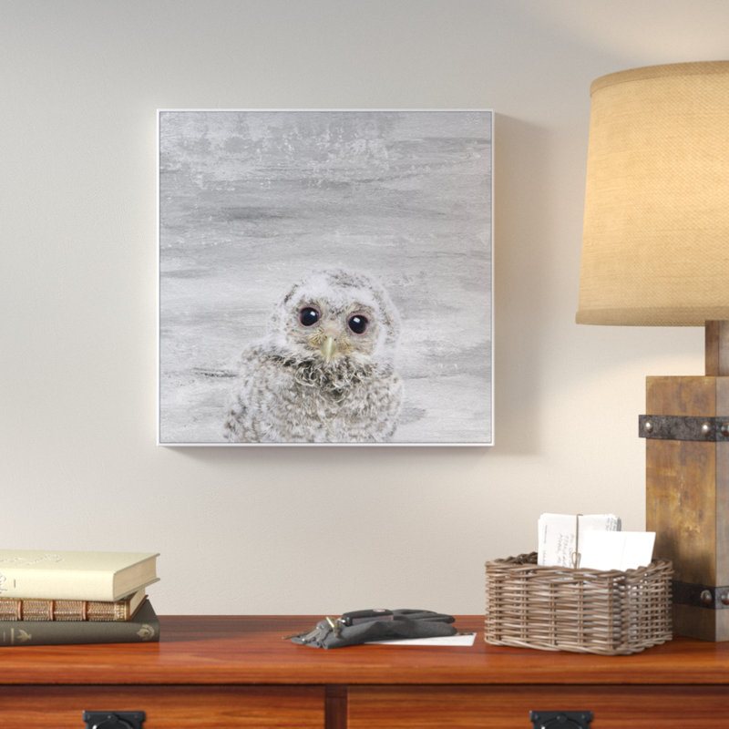 " Snow Owl ", 20" H x 20" W