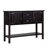 Solid Wood Console Table With Drawers, Rustic Look - 48'' Side Table, Charm, For Dining Room-346923185