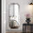 Rishaw Full Length Mirror with Multi Beveled Mirrored Border