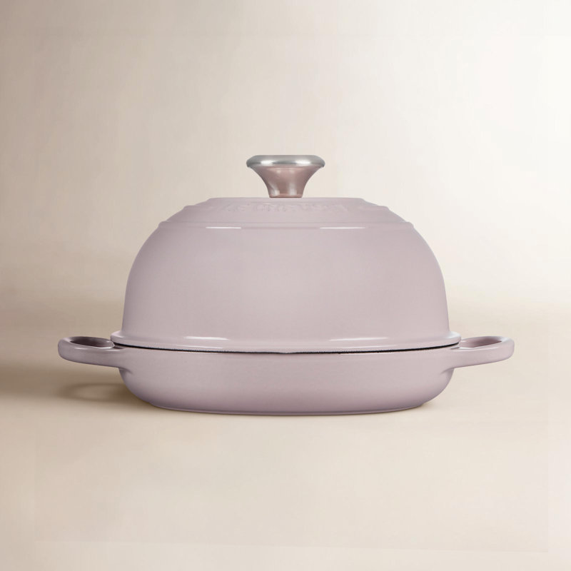 Le Creuset Signature Enameled Cast Iron 1.75 Qt. Bread Oven with Lid, Shallot