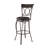 Rosalia Swivel Upholstered Counter Stool with Metal Frame-41724058
