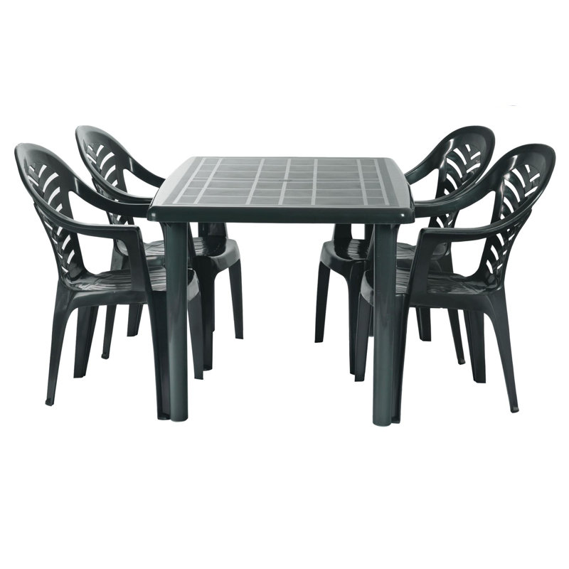 Resol - Olot 4 Seater Dining, Green