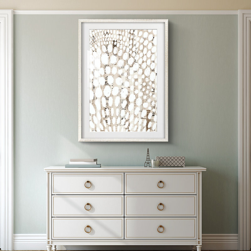 Vintage Pattern I -Framed Print