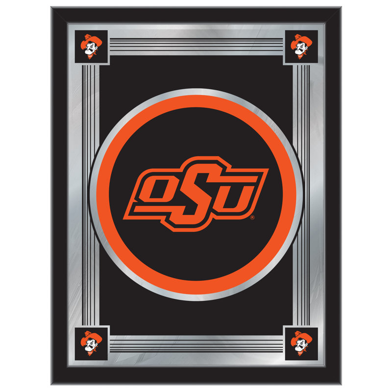 NCAA Logo Mirror, impression encadrée, Oklahoma State