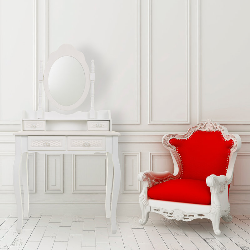 Tilford Dressing Table with Mirror
