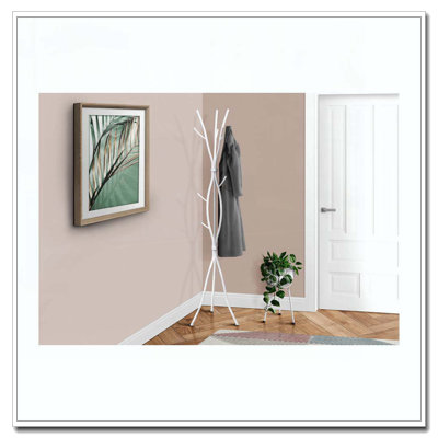 Coat Rack, Hall Tree, Free Standing, 11 Hooks