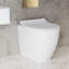 Ensemble de toilette à double paroi avec plaque de chasse 0,8 / 1,6 GPF St. Tropez-108927913