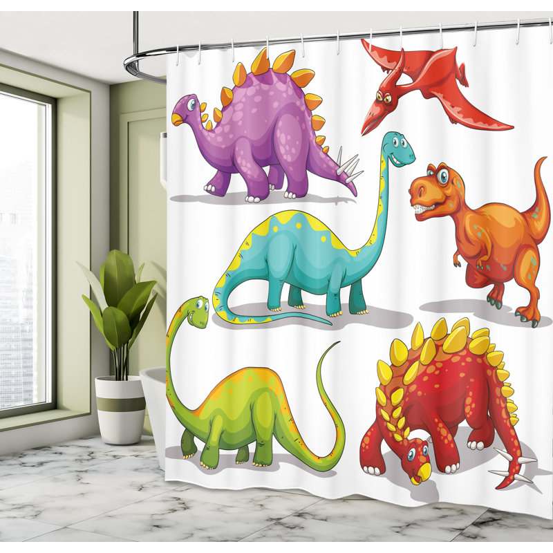 Shower Curtain with Hooks Included