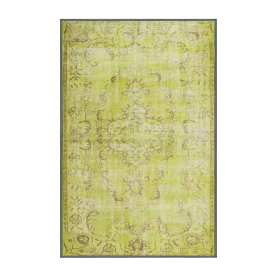 Tapis traditionnel vert clair