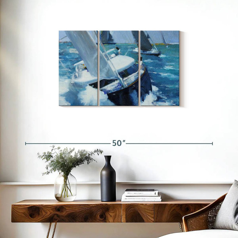 Mehar White Water, 20" H x 33" W