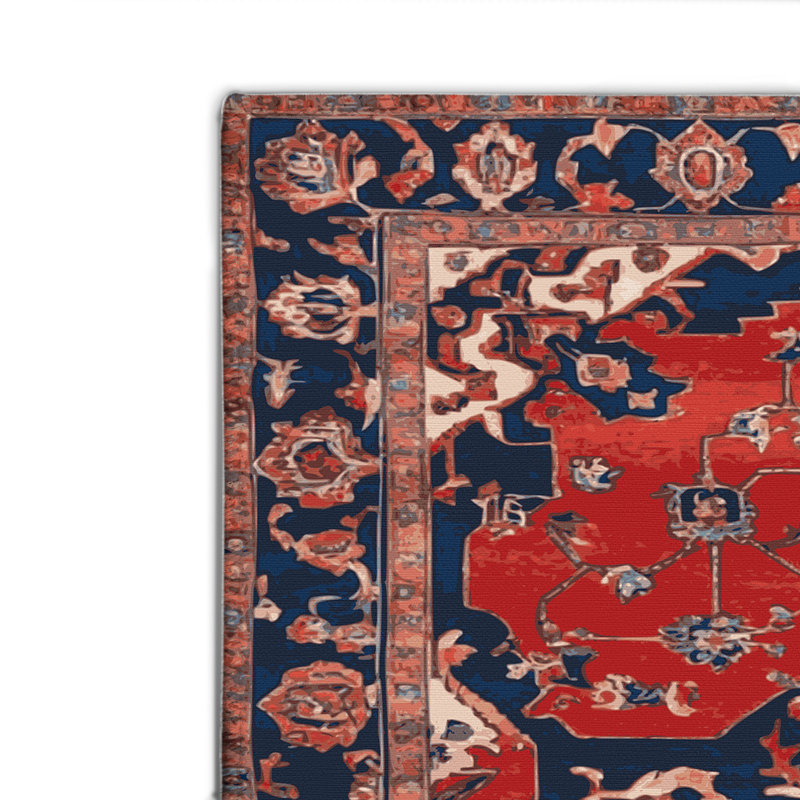 Tapis d'intérieur et d'extérieur Tabriz, Rectangle 4pi x 6 pi