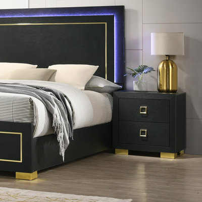 Hapeville 2-Drawer Nightstand