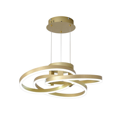 Beacan Dimmable LED Geometric Chandelier