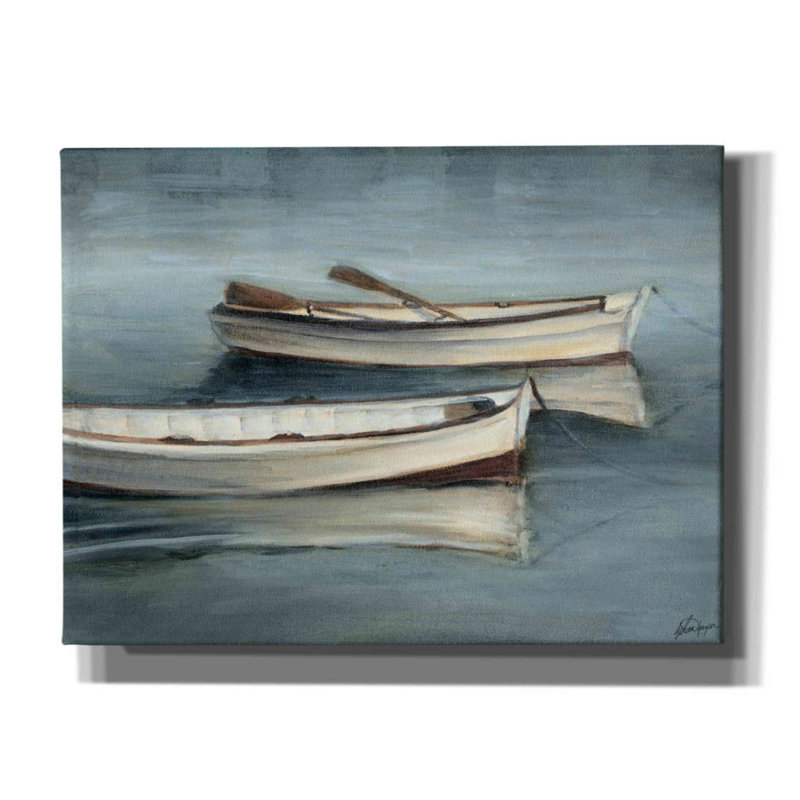 "Long Still Tides III" par Ethan Harper, art mural sur toile, H 12 po x l 16 po x P 0,75 po