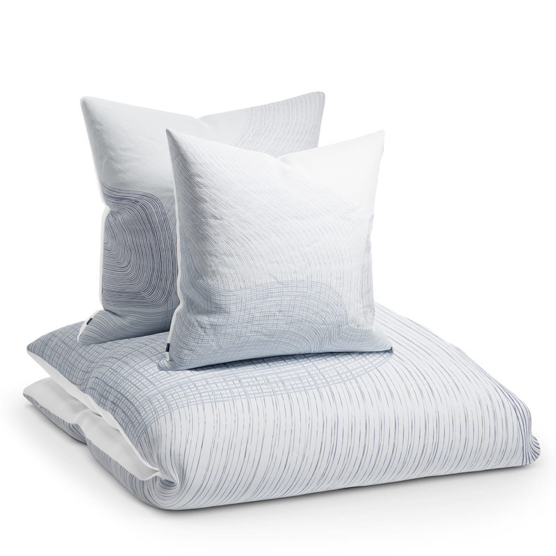 Polyester Flowered Duvet Cover Set with Pillow Shams