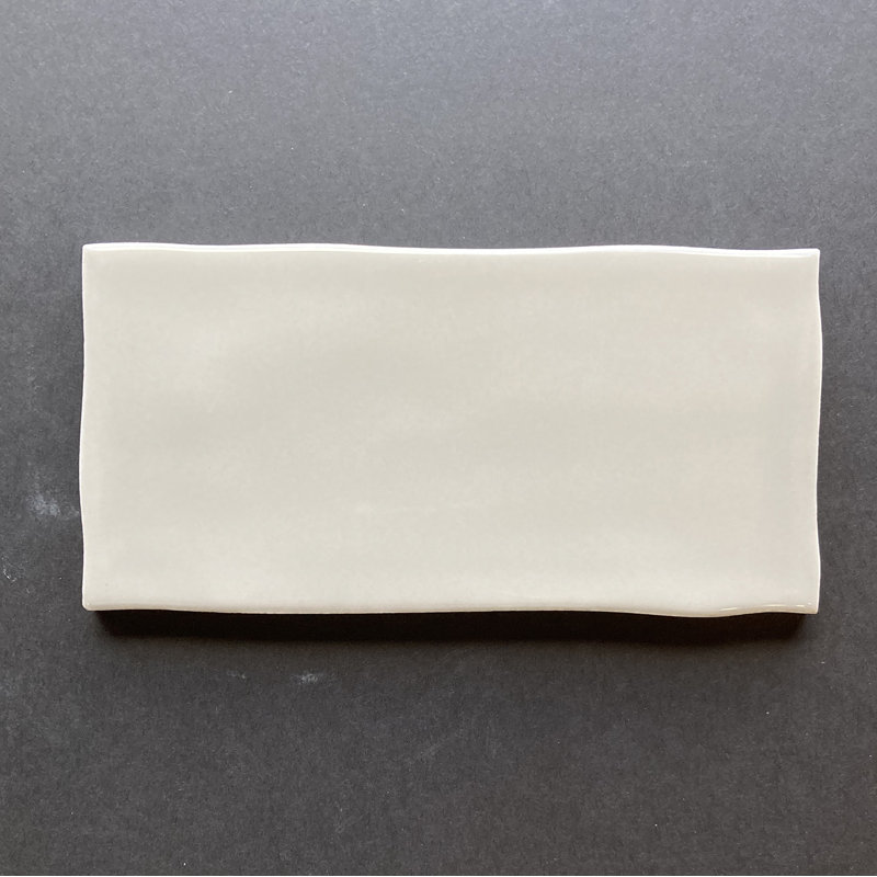 Guastavino 3" x 6" Ceramic Subway Tile, Silver Fox