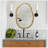 Irregular Wall Mirror Decorative, Asymmetrical Wavy Accent For Modern Elegance And Enhanced Aesthetic, 32X22 Inch