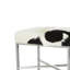 Upholstered Cowhide Stool-446072962