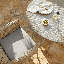 Dubose 4 - Person Wicker Patio Dining Set with Round Table , Cushions Included-128712914-37961049