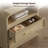Curved Edge Rattan Drawer Nightstand With 2-Drawer And 1 Open Shelf Storage-1660308335-1651041085
