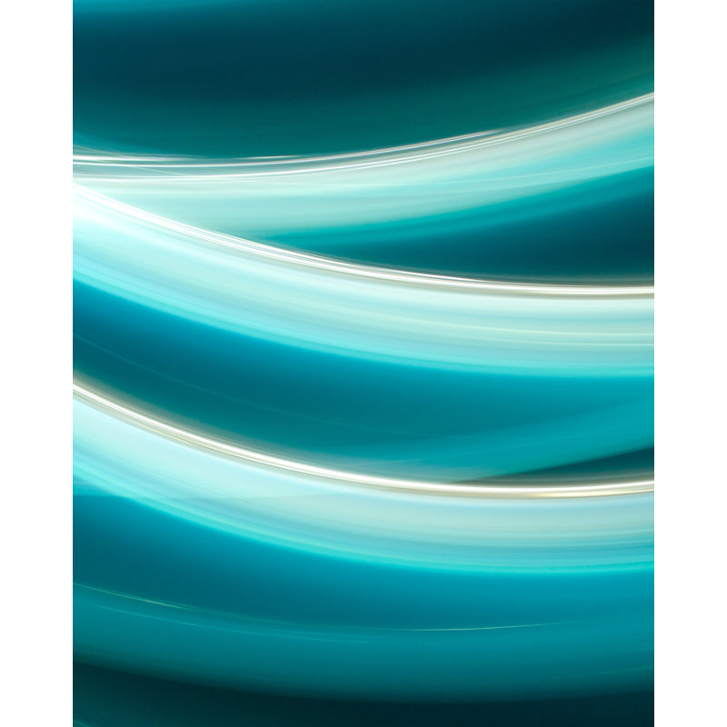 Rayures claires, abstrait bleu et blanc, H 50 po x l 26 po x P 1,5 po